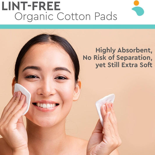 Cotton Rounds & Pads (150 Count (Pack of 1), Large & Pressed)