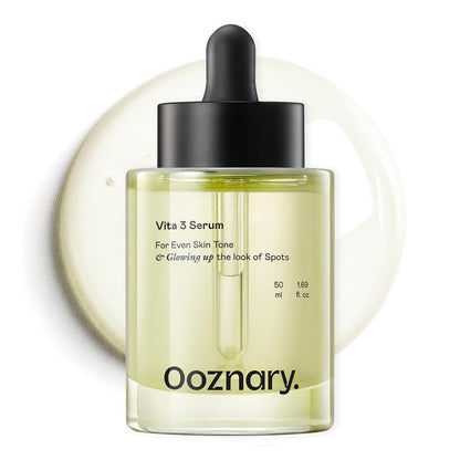 Vita 3 Serum with Vitamin C Derivatives and Niacinamide plus Glutathione for Uneven Skin Tone & Dull Skin | Korean Skin Care | 1.69 Fl.Oz 50Ml